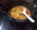 Schezwan noodles soup recipe step 5 photo