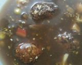 A picture of step 6 of Vegetable Manchurian.