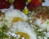 Une image de l'étape 3 de Dessert oeufs de pâque a l'orange et créme vanille.