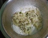 A picture of step 1 of Leftover cabbage fry.