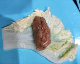 รูปขั้นตอนการทำที่ 2 ของ สันในไก่ม้วนผักกาดขาว คลีนๆ By Microwave