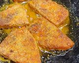 A picture of step 6 of Crispy Suran Fry (vegetarian fish fry).