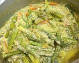 A picture of step 3 of Kerala style avial.