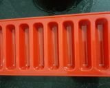 A picture of step 2 of Mango Stuffed Chocolate.