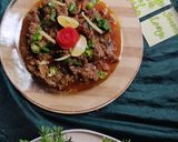 A picture of step 8 of Mutton karahi.