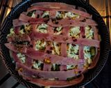 Foto del paso 7 de la receta: PASTA FROLA De Jamón Dulce y Habichuelas al Ajillo...!