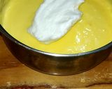 Foto langkah ke 4 dari resep Japanese cheese cake / sponge cheese cake #keto #debm.
