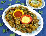 A picture of step 9 of Methi Muthiya.