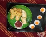 A picture of step 9 of Potato spring onion papad roll.