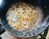 A picture of step 3 of Gongura chutney.