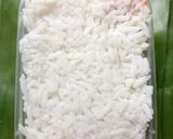 Foto langkah ke 8 dari resep Nasi Bakar Cumi Asin.