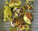 A picture of step 4 of Chicken Barrah.