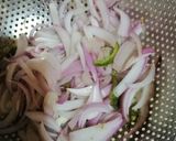 A picture of step 2 of Phulki chana chaat.