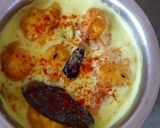 A picture of step 5 of Bhajiya curry.
