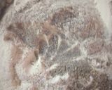 A picture of step 1 of Flour ka Halwa.