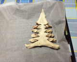 Foto del paso 1 de la receta: Abeto navideño hojaldrado