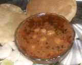 A picture of step 10 of Chhole bhature.