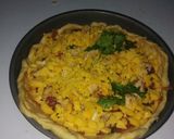 A picture of step 4 of Chicken pizza#Christmas baking contest#Christmas revival contest.