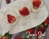 A picture of step 5 of Strawberry Cheesecake Shots.