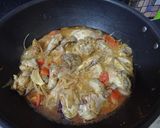 A picture of step 3 of Chicken karahi.