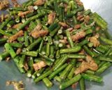 Foto langkah ke 4 dari resep Oseng Kacang Panjang Tempe Teri.