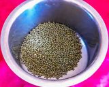 A picture of step 1 of Pesarattu.