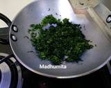 Methi mutter malai recipe step 2 photo