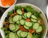 Hình bước làm 2 của món Salad rau củ Nhật