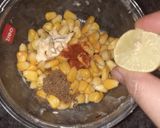 A picture of step 4 of Steamed Masala cheesy and salty sweet corn recipes.