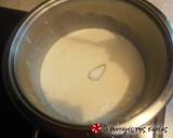 Panna cotta με γάλα καρύδας, σε... χρώματα ροδάκινου φωτογραφία βήματος 1