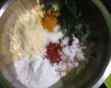 A picture of step 1 of Corn Chana dalTikki.