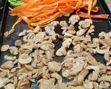 Foto del paso 3 de la receta: Sobre de Matambre Relleno y Champiñones Salteados