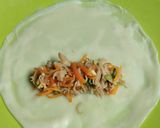 Foto langkah ke 5 dari resep Lumpia isi Wortel Jamur.