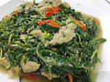 Tumis Daun Singkong
