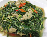 Foto langkah ke 3 dari resep Tumis Daun Singkong.