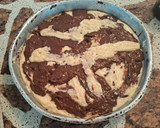 Foto del paso 6 de la receta: Torta marmolada de aceite con pasas de uva