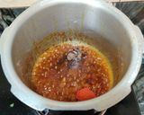 A picture of step 5 of Drumstick aloo curry.