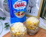 Foto langkah ke 5 dari resep Jagung Creamy Keju Lumer: Takjil Nusantara Favorit.