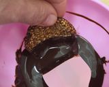 Foto del paso 5 de la receta: Galletitas de sésamo con baño de chocolate 85 % cacao y sal del Mediterráneo en escamas
