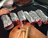 Foto del paso 4 de la receta: Rollos de carne saludables