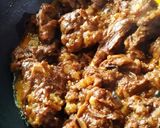 A picture of step 6 of Mutton kosha.