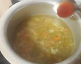 A picture of step 5 of Vegetable soup.