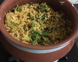 A picture of step 3 of Veg matka pulav.
