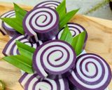 Foto langkah ke 7 dari resep Lapis Gulung Tapioka.