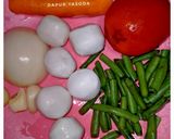 Foto langkah ke 1 dari resep Tumis Buncis Wortel Bakso.