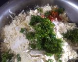 A picture of step 1 of Bottle gourd (lauki) kofta in gravy.
