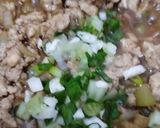 Foto langkah ke 3 dari resep Ayam Cincang Kecap Labu Siam.