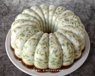 Puding Cendol Saus Karamel - Step 6