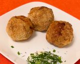 A picture of step 6 of Crispy Stuffed Mushrooms in the Air Fryer.