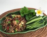 รูปขั้นตอนการทำที่ 4 ของ ลาบคั่ว